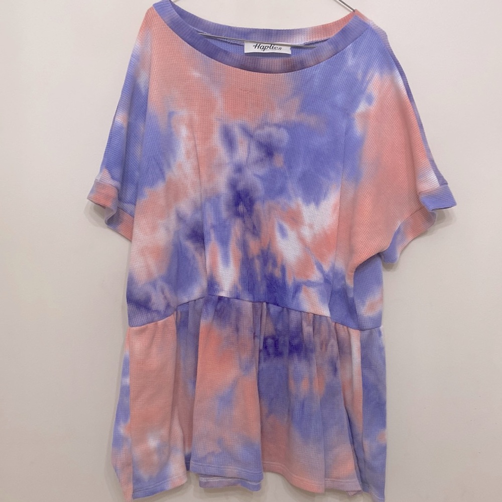 Large tie dye tunic